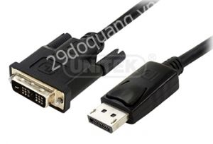 Cáp Displayport To DVI Unitek (Y-C 5118BA)