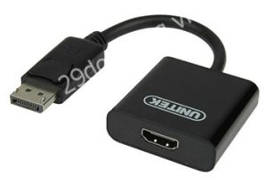 Cáp Displayport To HDMI Unitek (Y-C 5118DA)