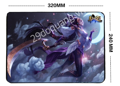 Tấm Lót Chuột Hình Lớn (320*240) hộp chuyên game dày 2.5mm Tấm Lót Chuột Hình Lớn (320*240) hộp chuyên game dày 2.5mm
