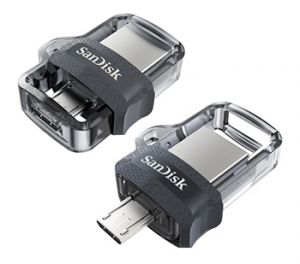 USB+OTG 16GB DD3 Ultra OTG - SDDD3-016G-G46 - USB 3.0/Micro USB